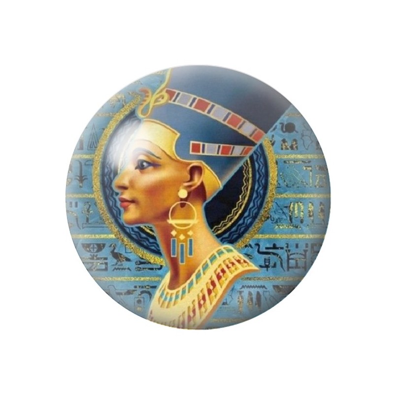 Cabochon en Verre Illustré Égypte 12 à 25mm