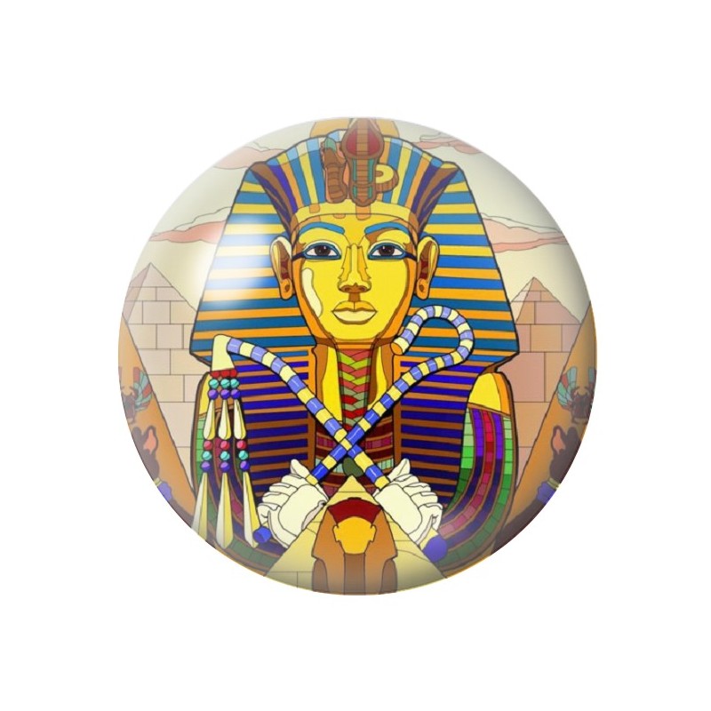 Cabochon en Verre Illustré Égypte 12 à 25mm