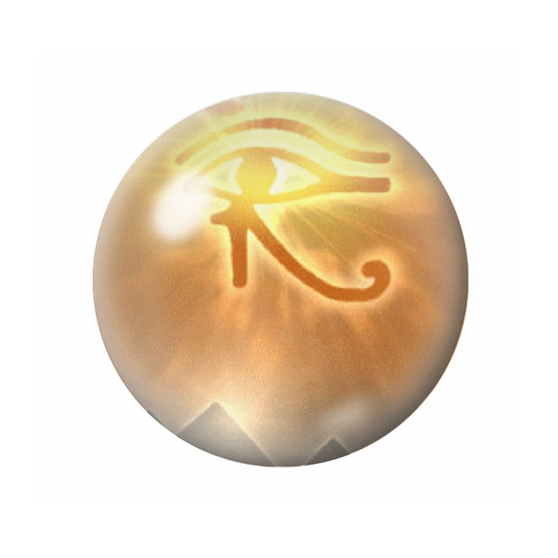 Cabochon en Verre Illustré Égypte 12 à 25mm