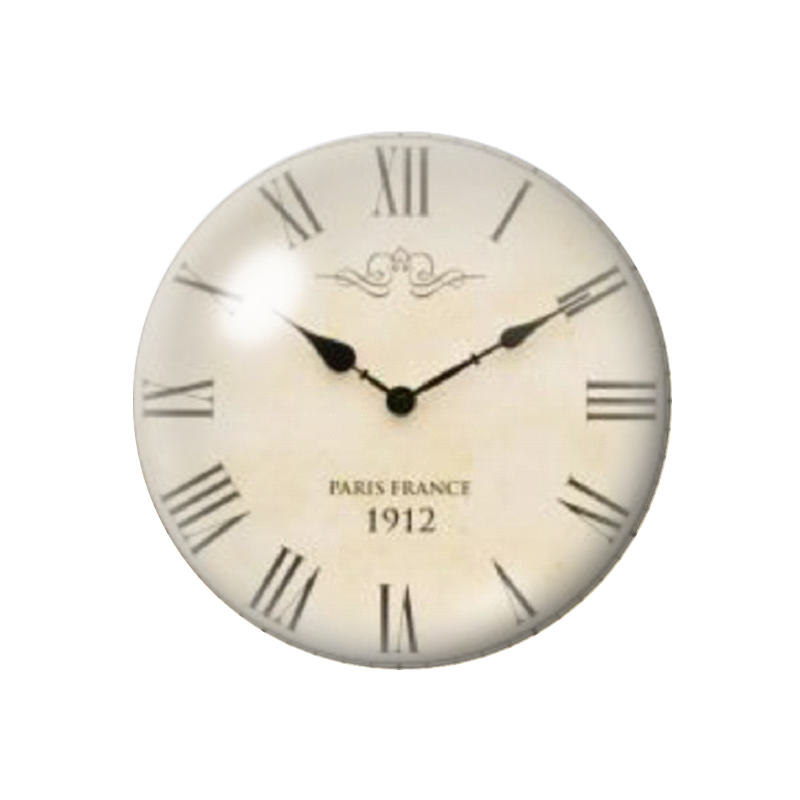 Cabochon en Verre Illustré Horloge 12 à 25mm