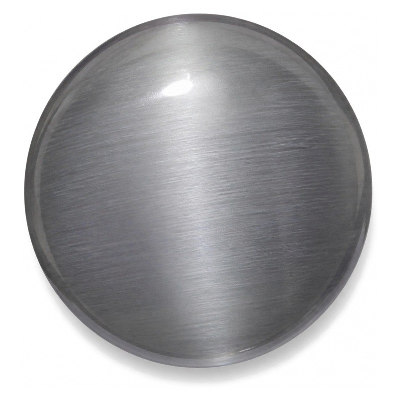 Cabochon en Verre Œil de Chat Gris 10mm [à l'unité]