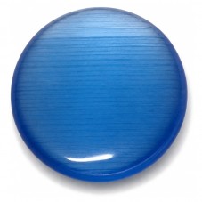 Cabochon en Verre Oeil de Chat Bleu Foncé 10mm [à l'unité] pour la Création de Bijoux Fantaisie - DIY