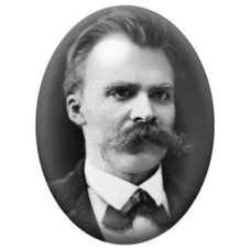 Cabochon en Verre Illustré Friedrich Nietzsche aux Grandes Moustaches 13x18, 18x25 ou 30x40mm pour la création de bijoux fantais