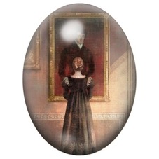 Cabochon en Verre Illustré Jane Austen Raison et Sentiments à la Galerie 13x18, 18x25 ou 30x40mm pour la création de bijoux fant