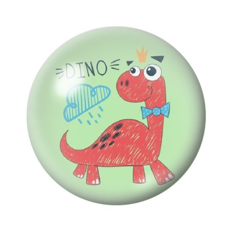 Cabochon en Verre Illustré Dinosaure 12 à 25mm