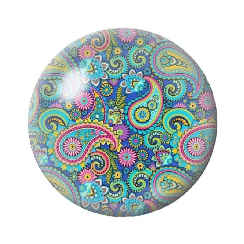 Cabochon en Verre Illustré Fantaisie 12 à 25mm