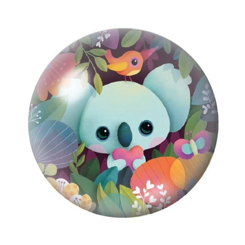 Cabochon en Verre Illustré Koala 12 à 25mm