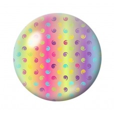 Cabochon en Verre Illustré Arc-en-ciel 12 à 25mm pour la Création de Bijoux Fantaisie - DIY