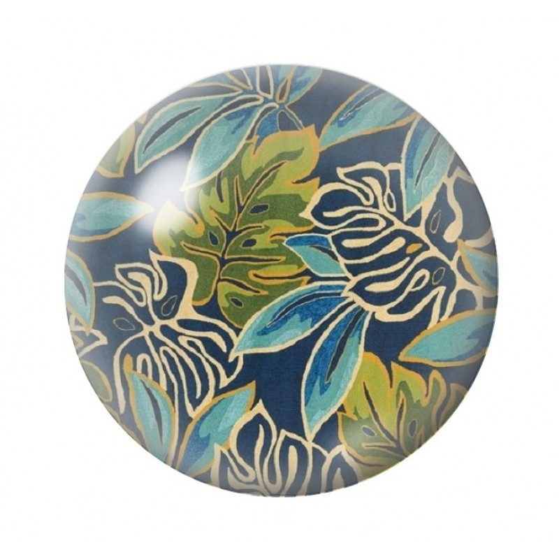  Cabochon en Verre Illustré Exotique Fleurs 12 à 25mm
