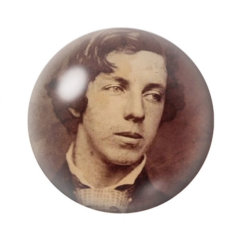 Cabochon en Verre Illustré Lewis Carroll 12 à 25mm