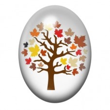 Cabochon en Verre Illustré Abre 13x18, 18x25 ou 30x40mm pour la Création de Bijoux Fantaisie - DIY