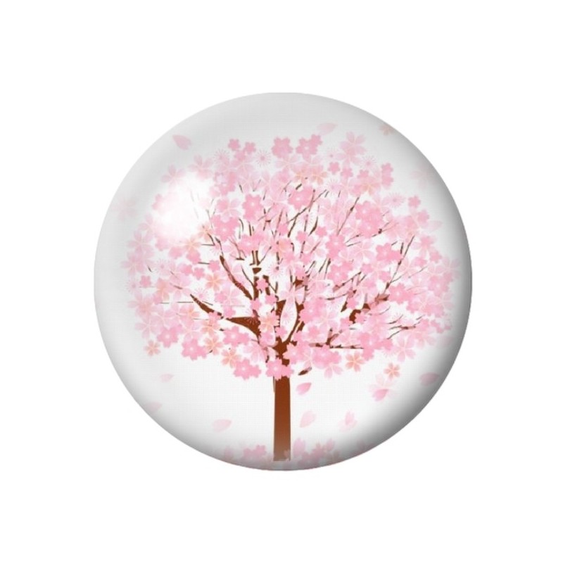  Cabochon en Verre Illustré Arbre 12 à 25mm