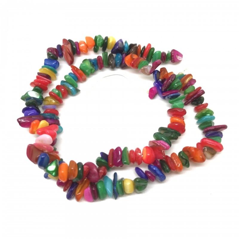150 Perles Pierre Naturelle Coloré Irrégulière 6mm