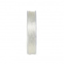15 Mètres de Fil Élastique Transparent 0,40mm