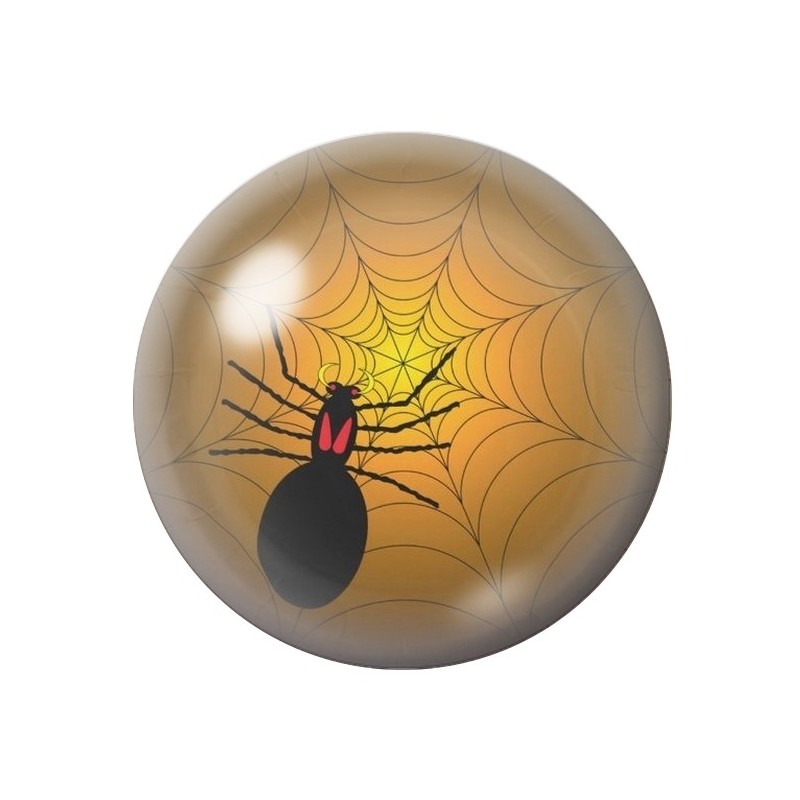Cabochon en Verre Illustré Halloween 12 à 25mm