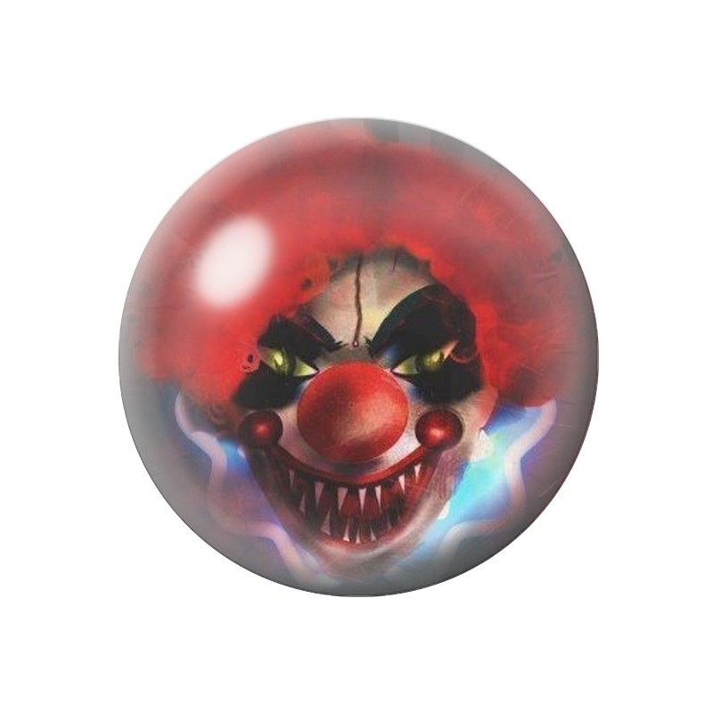 Cabochon en Verre Illustré Clown Halloween 12 à 25mm