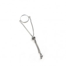 Support Bracelet Argenté en Acier inoxydable pour Cabochon 20mm