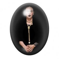 Cabochon en Verre Illustré Frida Khalo 13x18, 18x25 ou 30x40mm pour la création de bijoux fantaisie - DIY