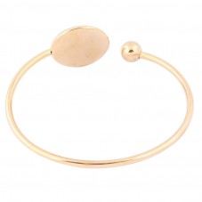 Support Bracelet Doré en Acier inoxydable pour Cabochon 20mm