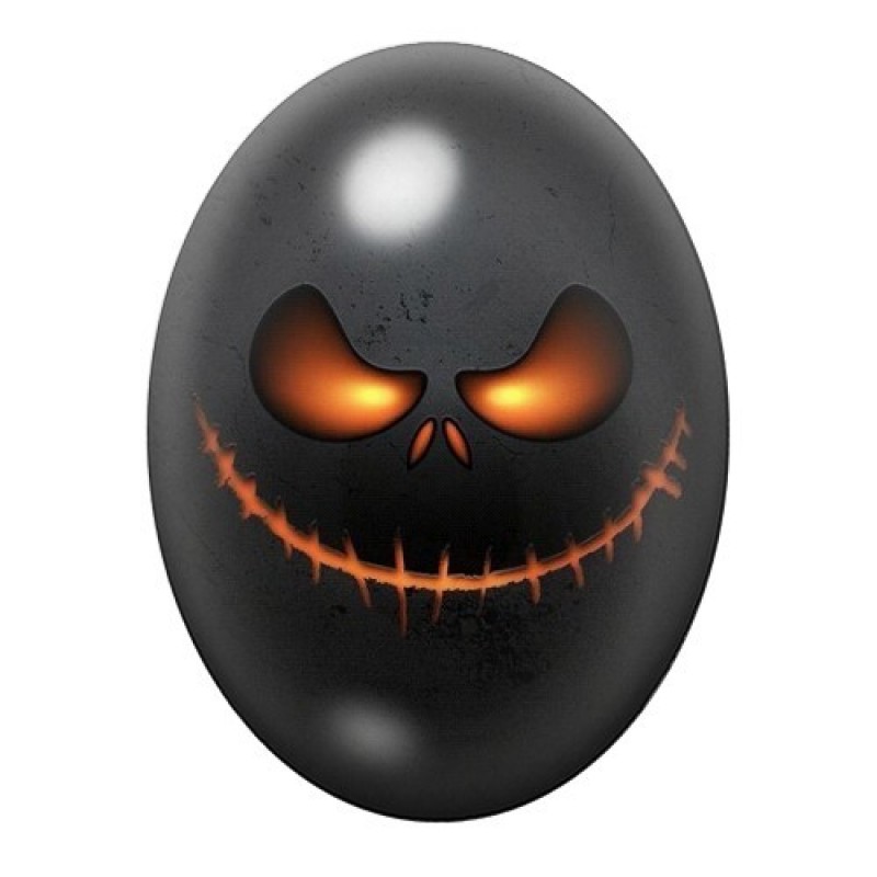 Cabochon en Verre Illustré Halloween 13x18, 18x25 ou 30x40mm