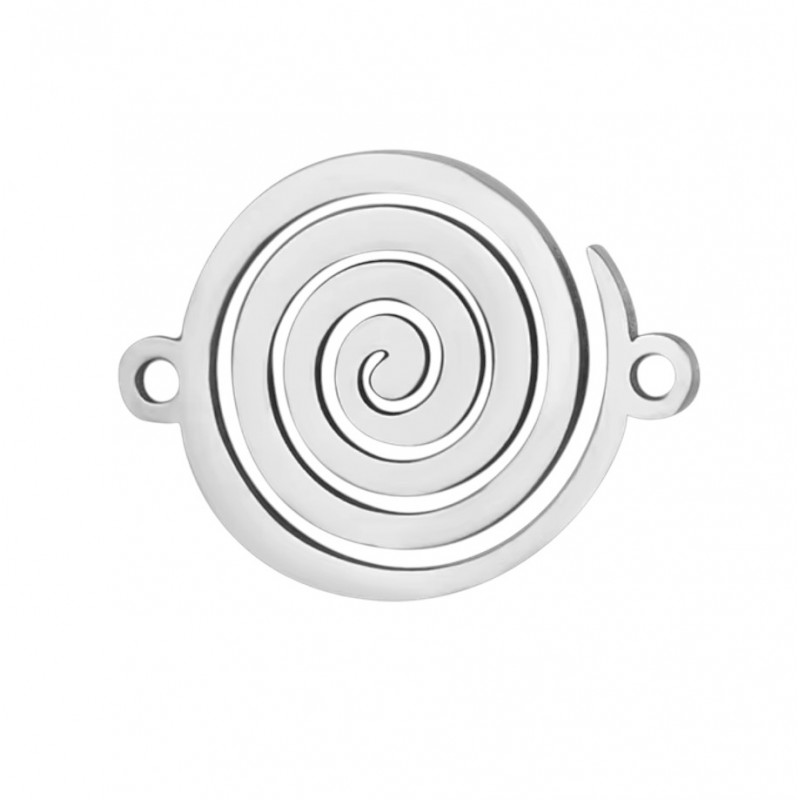 Connecteur Spirale en Acier Inoxydable 18x14mm