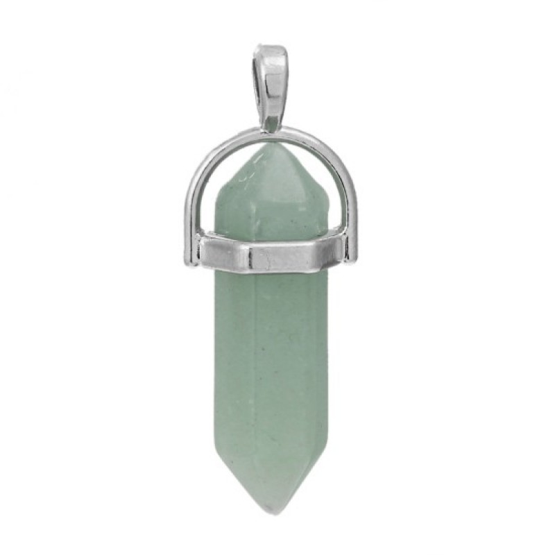 Pendentif en Pierre Naturelle Aventurine 4cm