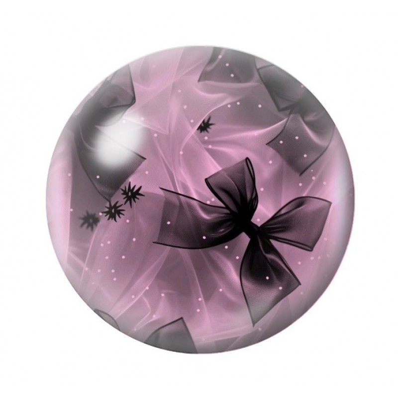 Cabochon en Verre Illustré Noeud 12 à 25mm