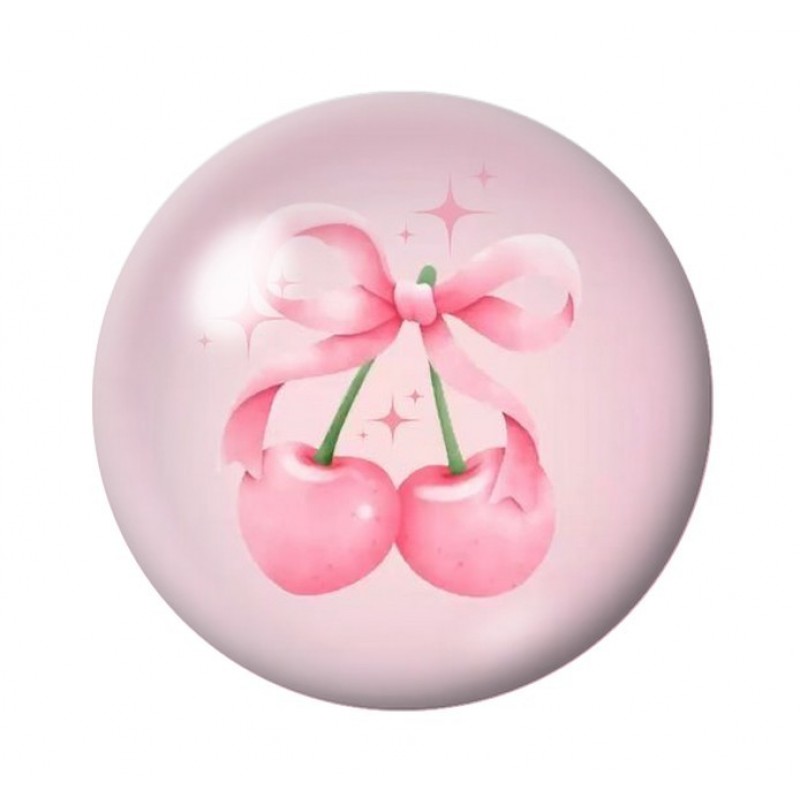 Cabochon en Verre Illustré Noeud 12 à 25mm