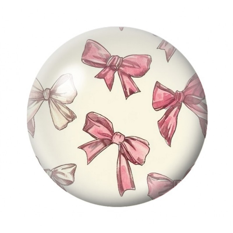 Cabochon en Verre Illustré Noeud 12 à 25mm