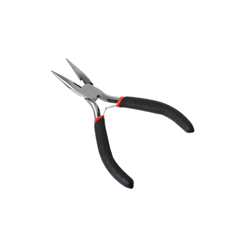 Pince Plate Effilée en Acier Inoxydable 12cm Outil pour la Création de Bijoux Fantaisie