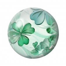 Cabochon en Verre Illustré Fleurs 12 à 25mm pour la création de bijoux fantaisie - DIY