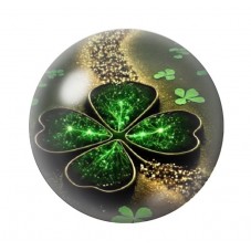 Cabochon en Verre Illustré Fleurs 12 à 25mm pour la création de bijoux fantaisie - DIY