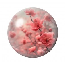 Cabochon en Verre Illustré Fleurs 12 à 25mm pour la création de bijoux fantaisie - DIY