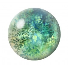 Cabochon en Verre Illustré Fleurs 12 à 25mm pour la création de bijoux fantaisie - DIY