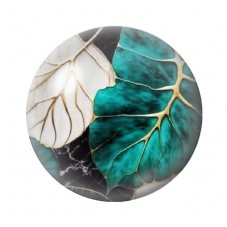 Cabochon en Verre Illustré Fleurs 12 à 25mm pour la création de bijoux fantaisie - DIY