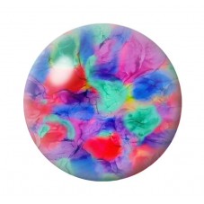 Cabochon en Verre Illustré Fleurs 12 à 25mm pour la création de bijoux fantaisie - DIY