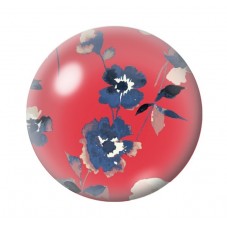 Cabochon en Verre Illustré Fleurs 12 à 25mm pour la création de bijoux fantaisie - DIY