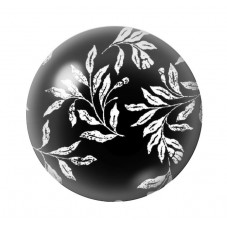 Cabochon en Verre Illustré Fleurs 12 à 25mm pour la création de bijoux fantaisie - DIY