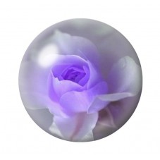 Cabochon en Verre Illustré Fleurs 12 à 25mm pour la création de bijoux fantaisie - DIY