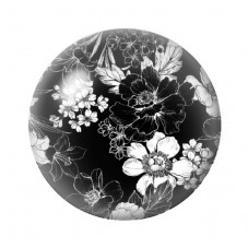 Cabochon en Verre Illustré Fleurs 12 à 25mm pour la création de bijoux fantaisie - DIY