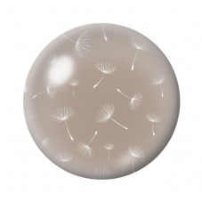 Cabochon en Verre Illustré Fleurs 12 à 25mm pour la création de bijoux fantaisie - DIY