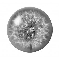 Cabochon en Verre Illustré Fleurs 12 à 25mm pour la création de bijoux fantaisie - DIY