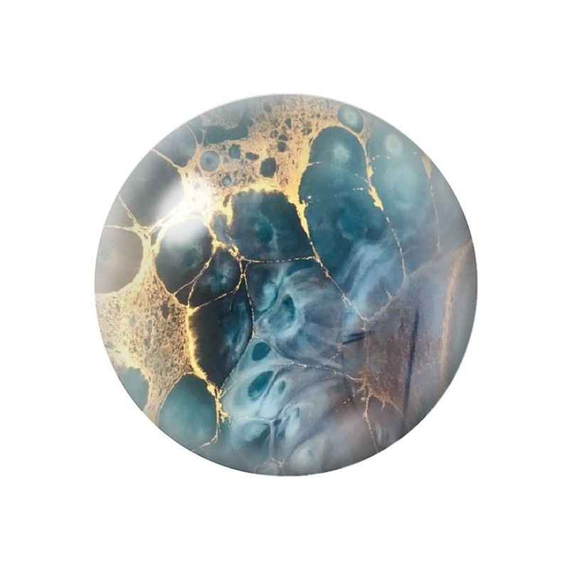 Cabochon en Verre Illustré Mer Été 12 à 25mm