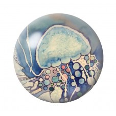 Cabochon en Verre Illustré Mer Été 12 à 25mm pour la création de bijoux fantaisie - DIY