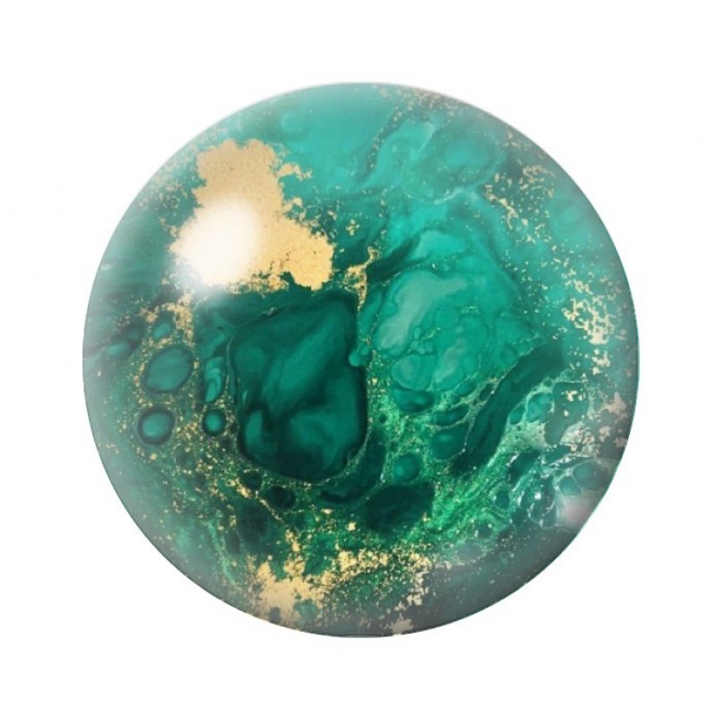 Cabochon en Verre Illustré Mer Été 12 à 25mm