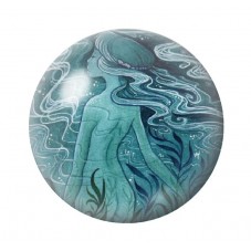 Cabochon en Verre Illustré Mer Été 12 à 25mm pour la création de bijoux fantaisie - DIY