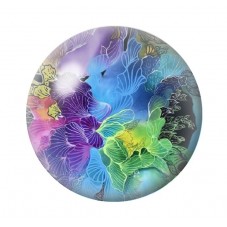 Cabochon en Verre Illustré Mer Été 12 à 25mm pour la création de bijoux fantaisie - DIY