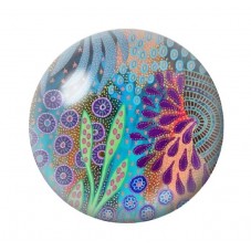 Cabochon en Verre Illustré Mer Été 12 à 25mm pour la création de bijoux fantaisie - DIY