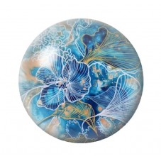 Cabochon en Verre Illustré Mer Été 12 à 25mm pour la création de bijoux fantaisie - DIY