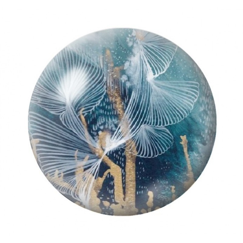 Cabochon en Verre Illustré Mer Été 12 à 25mm